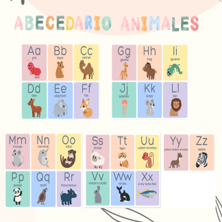 Abecedario animales